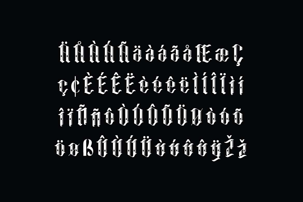 Nightshade Blackletter Font-6