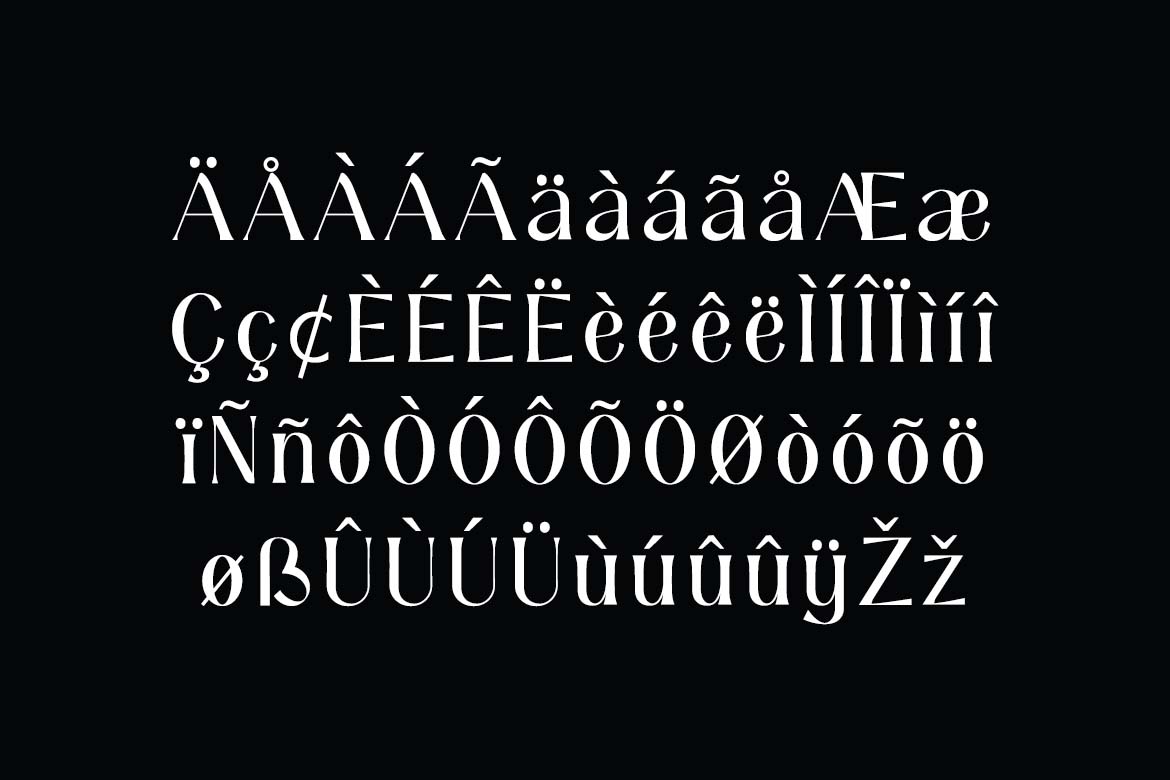 Delphine Modern Ligatures Font-6