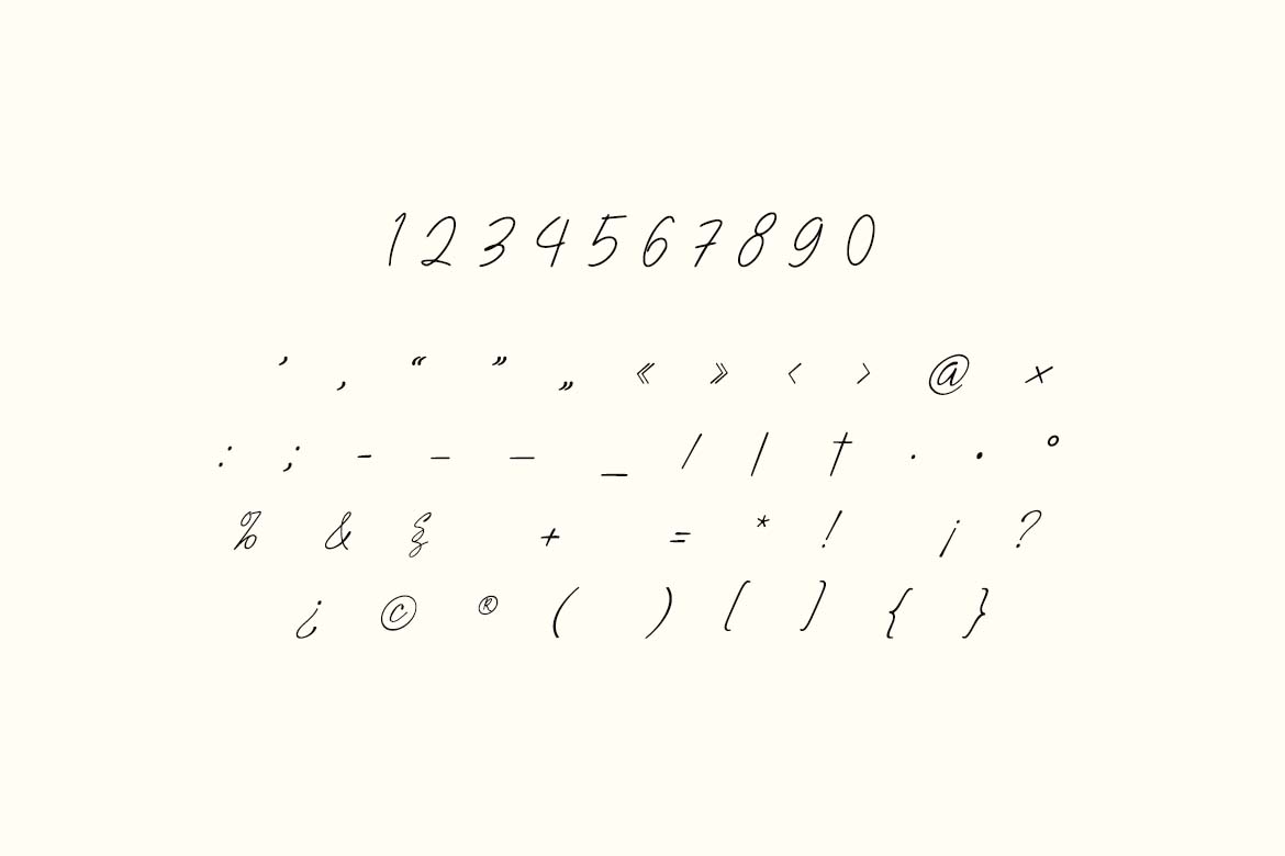 Simplhand Modern Calligraphy Font-6