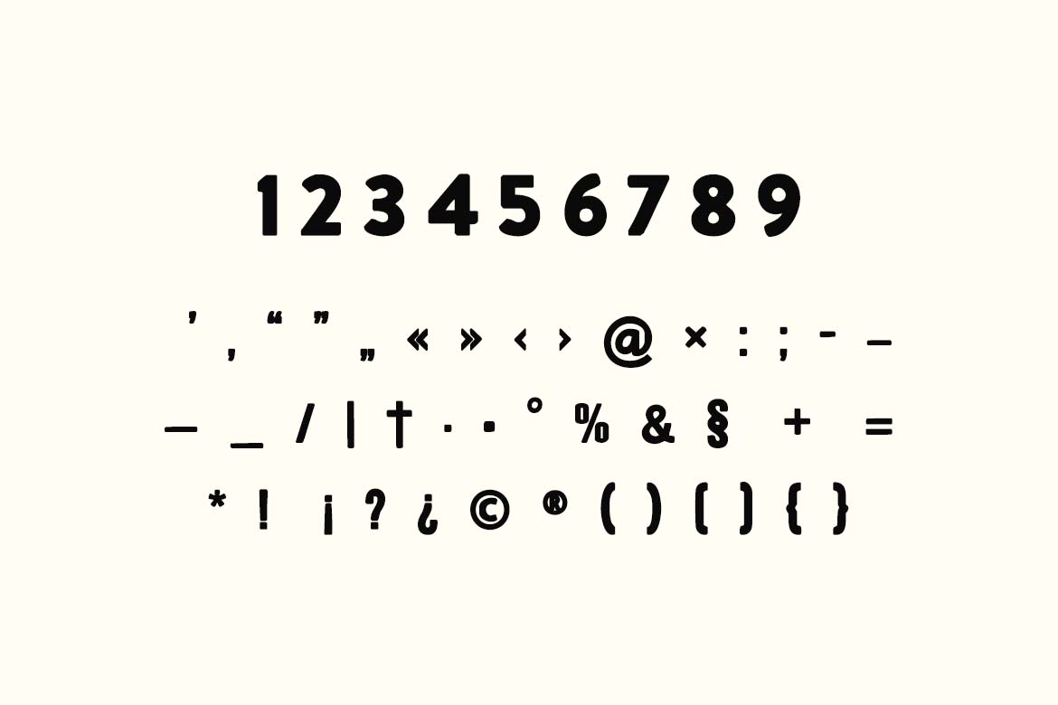Boulevard Union Club Vintage Duo Font-6