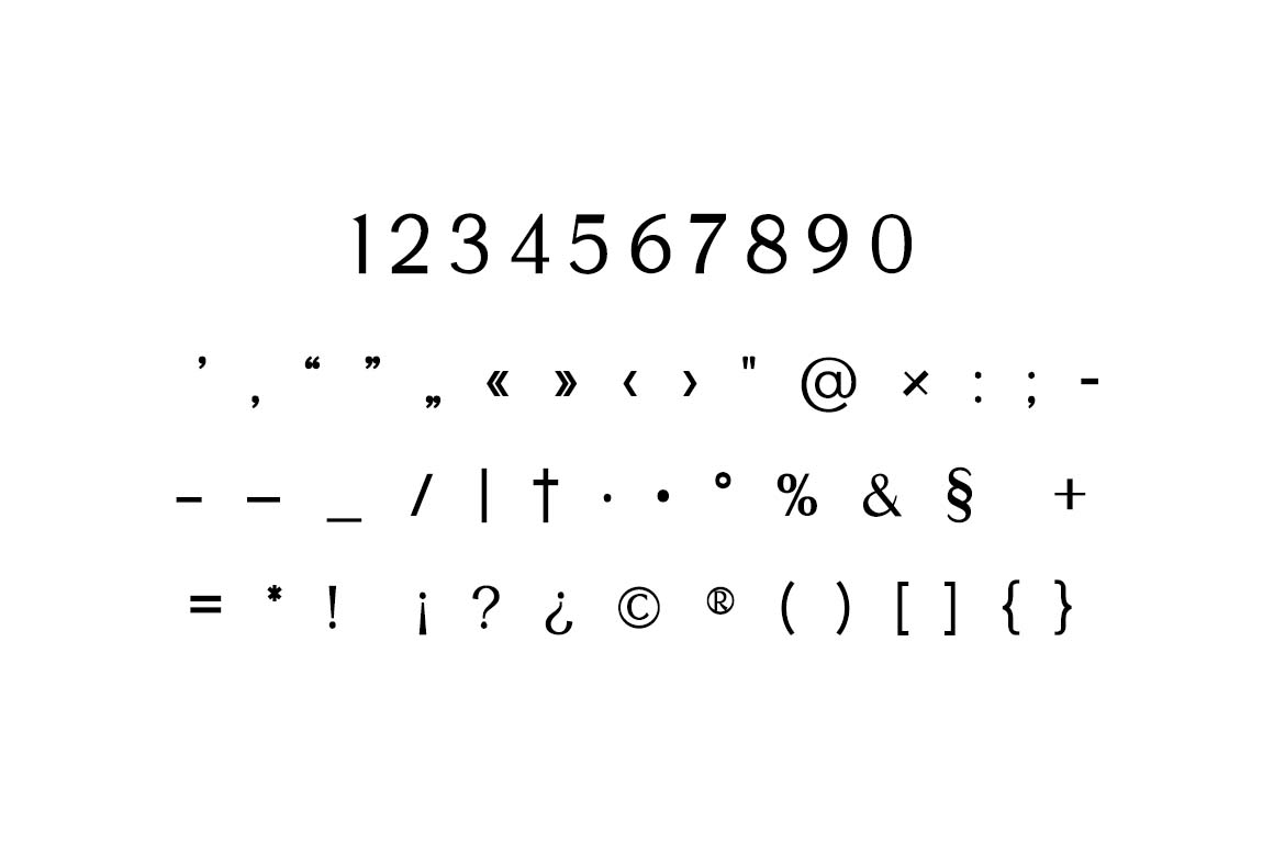 Delphine Modern Ligatures Font-7