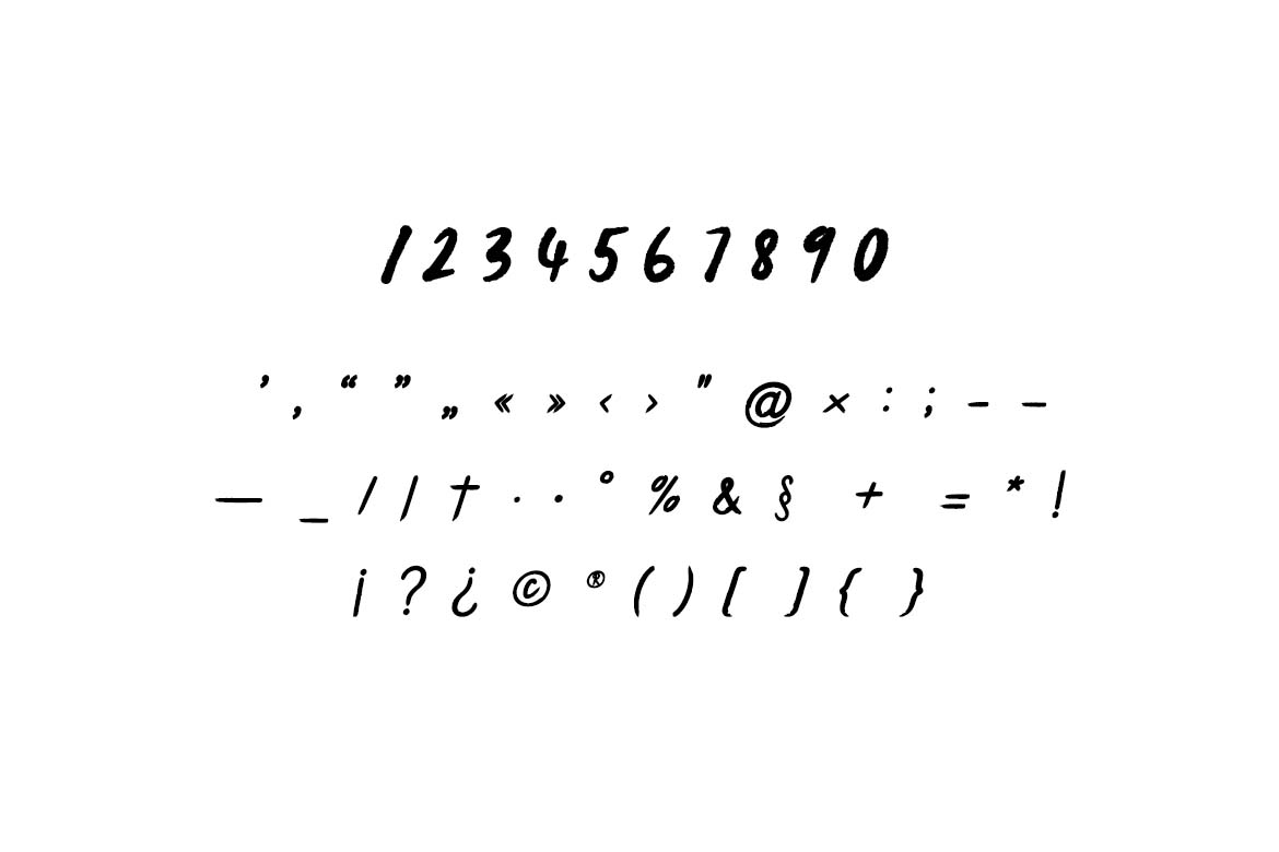 Daily Notes Casual Writer Handwritten Font-7