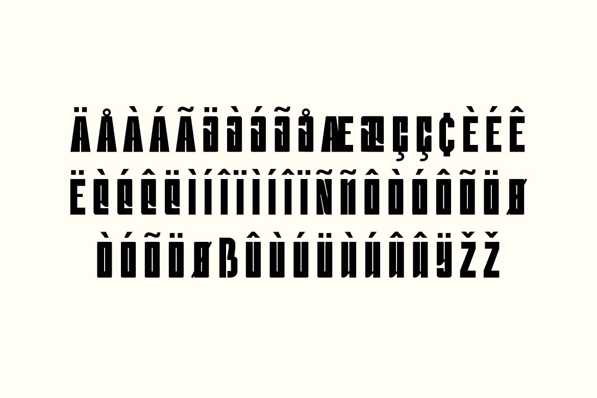 Astronomica Modern Condensed Sans Serif Font-7