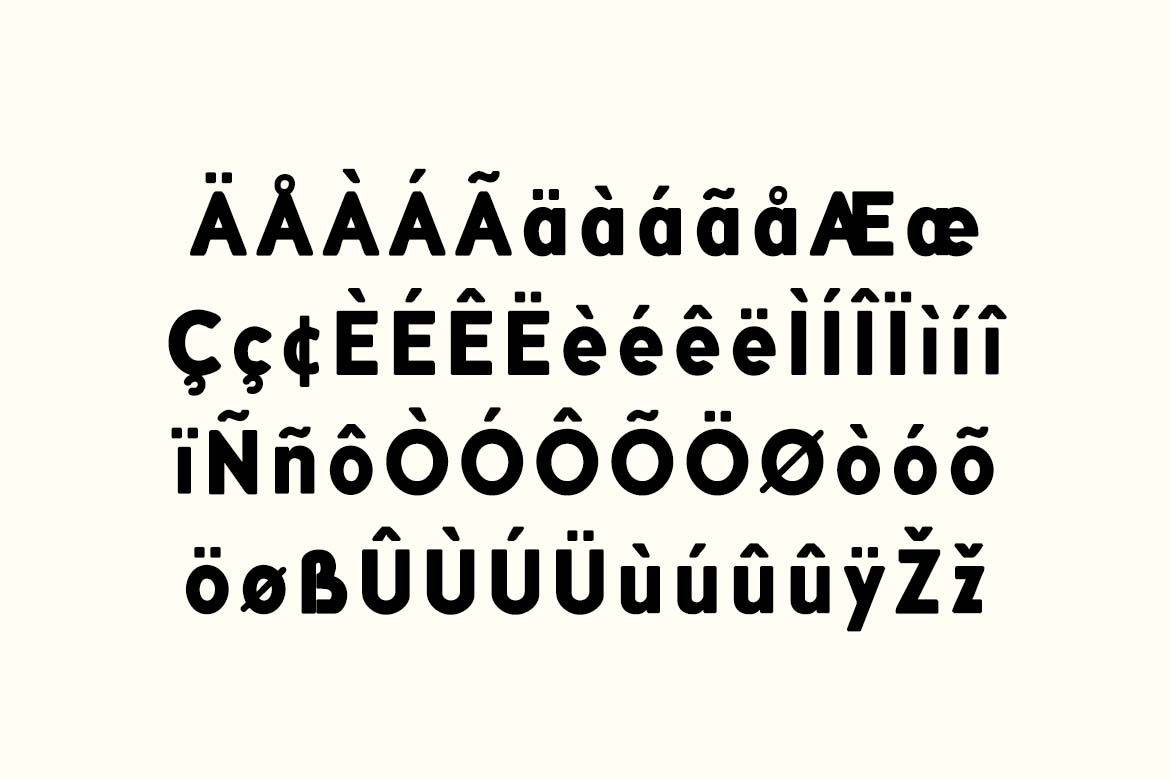 Boulevard Union Club Vintage Duo Font-7