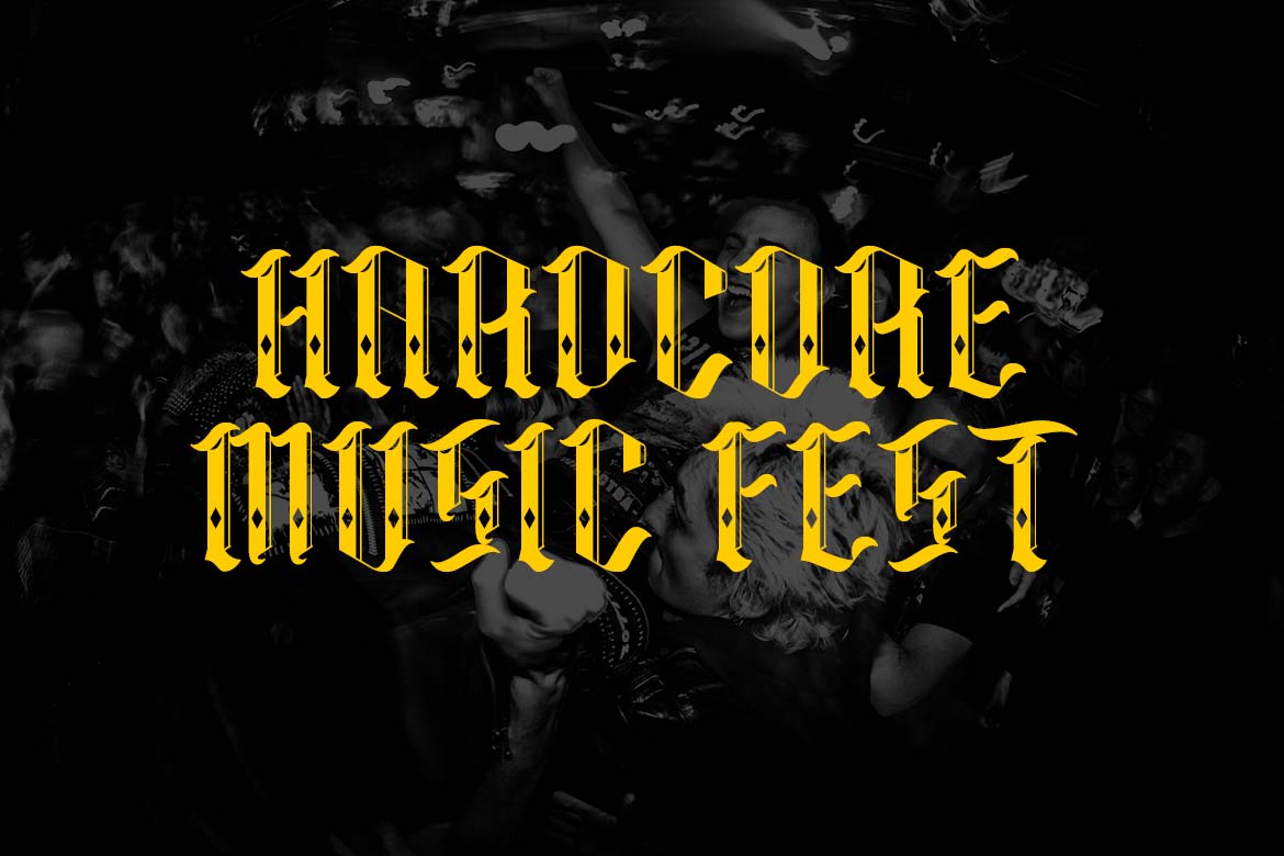 Nightshade Blackletter Font-8