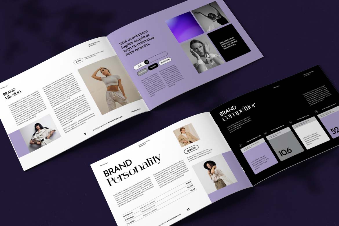 Purple White Modern Brand Strategy-1