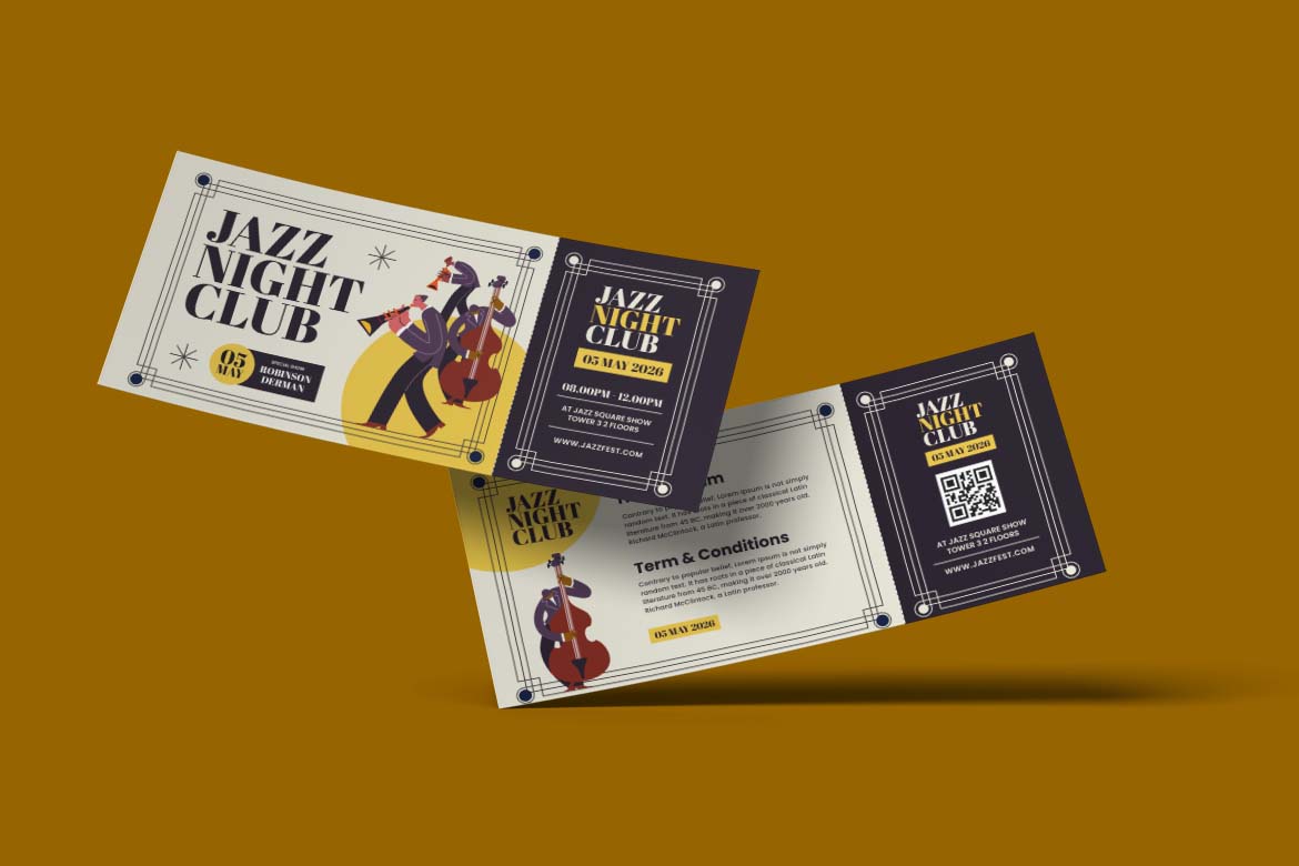 White Jazz Night Club Gift Card Voucher-1