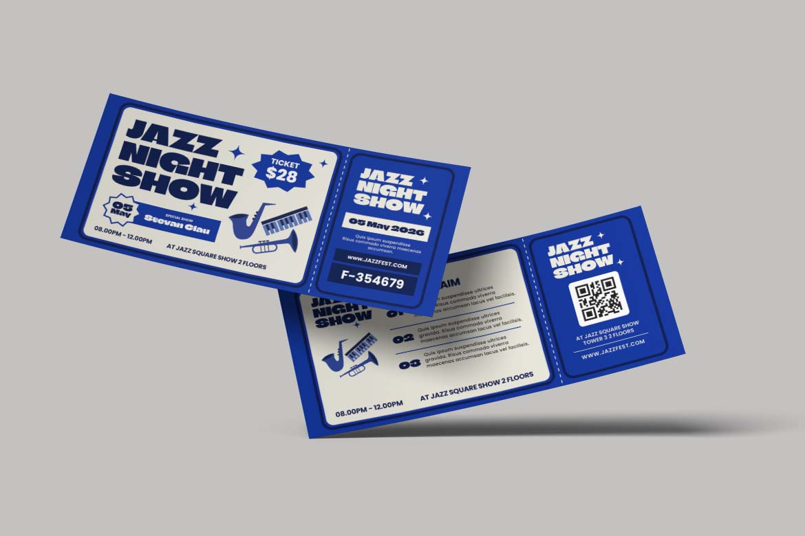 Jazz Night Show Gift Card Voucher-1