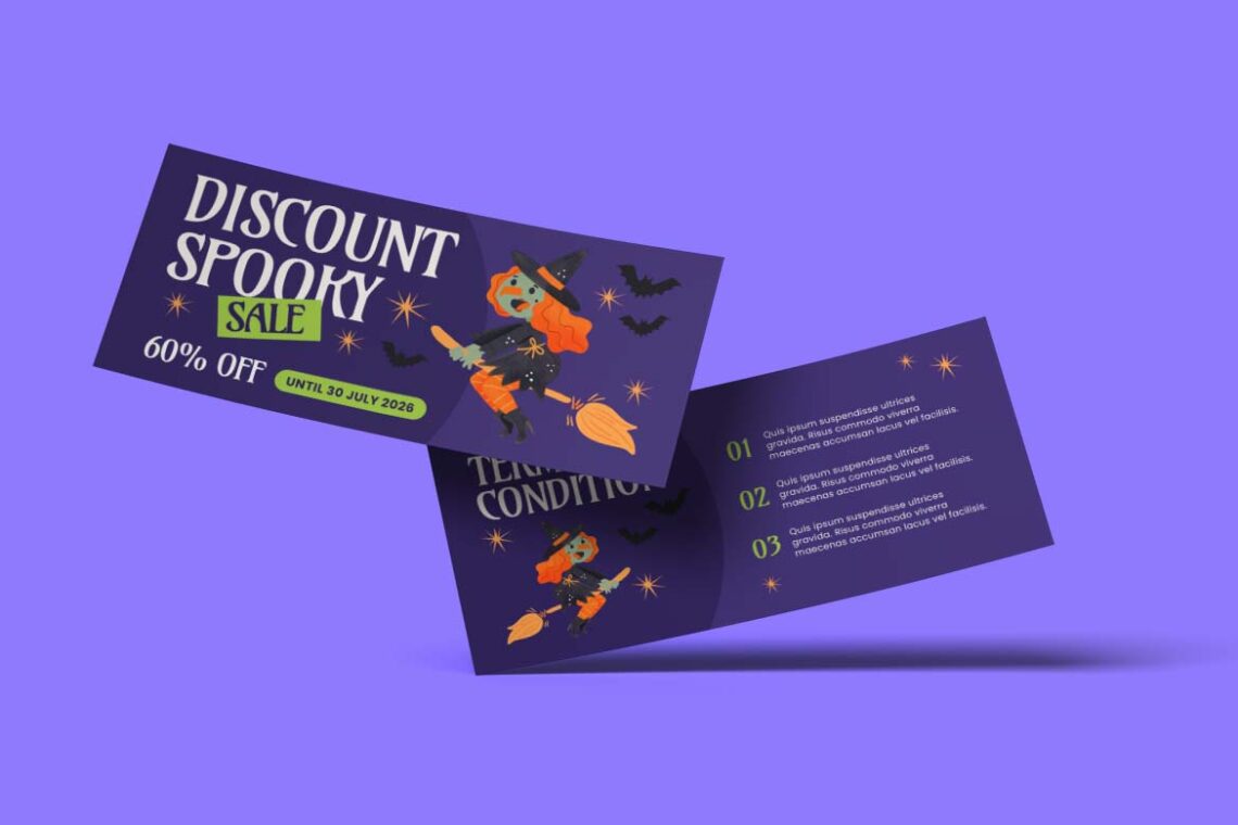 Discount Spooky Sale Gift Card Voucher-1