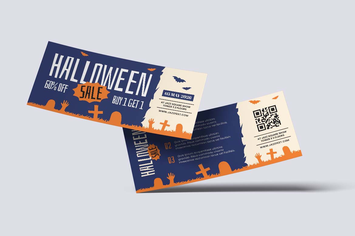 Halloween Sale Gift Card Voucher-1
