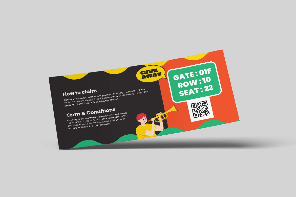 Summer Music Gift Card Voucher-2