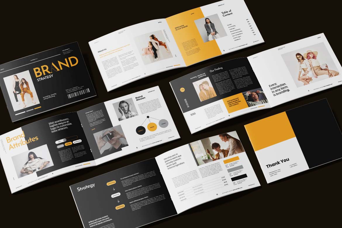 Black Orange Modern Brand Strategy-2