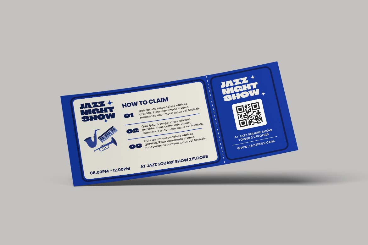 Jazz Night Show Gift Card Voucher-2