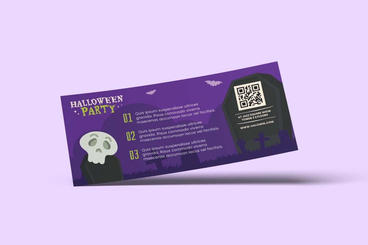 Halloween Party Gift Card Voucher-2