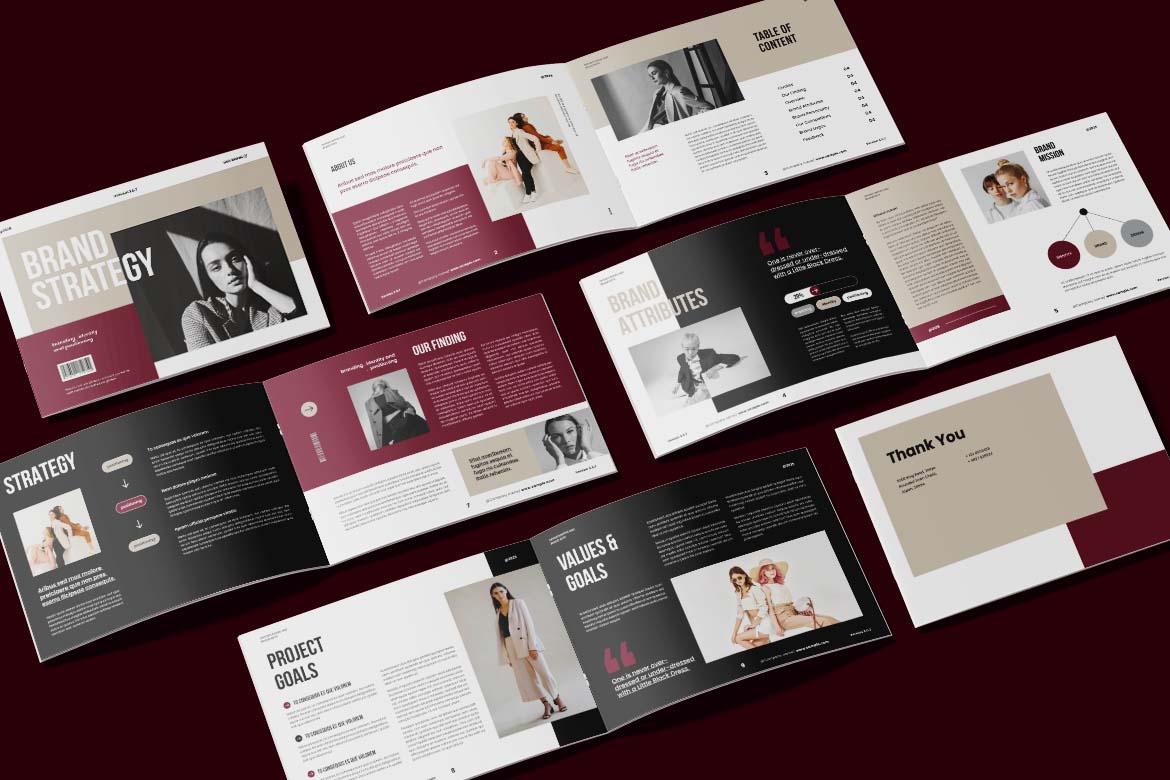 Red Brown Modern Brand Strategy-2