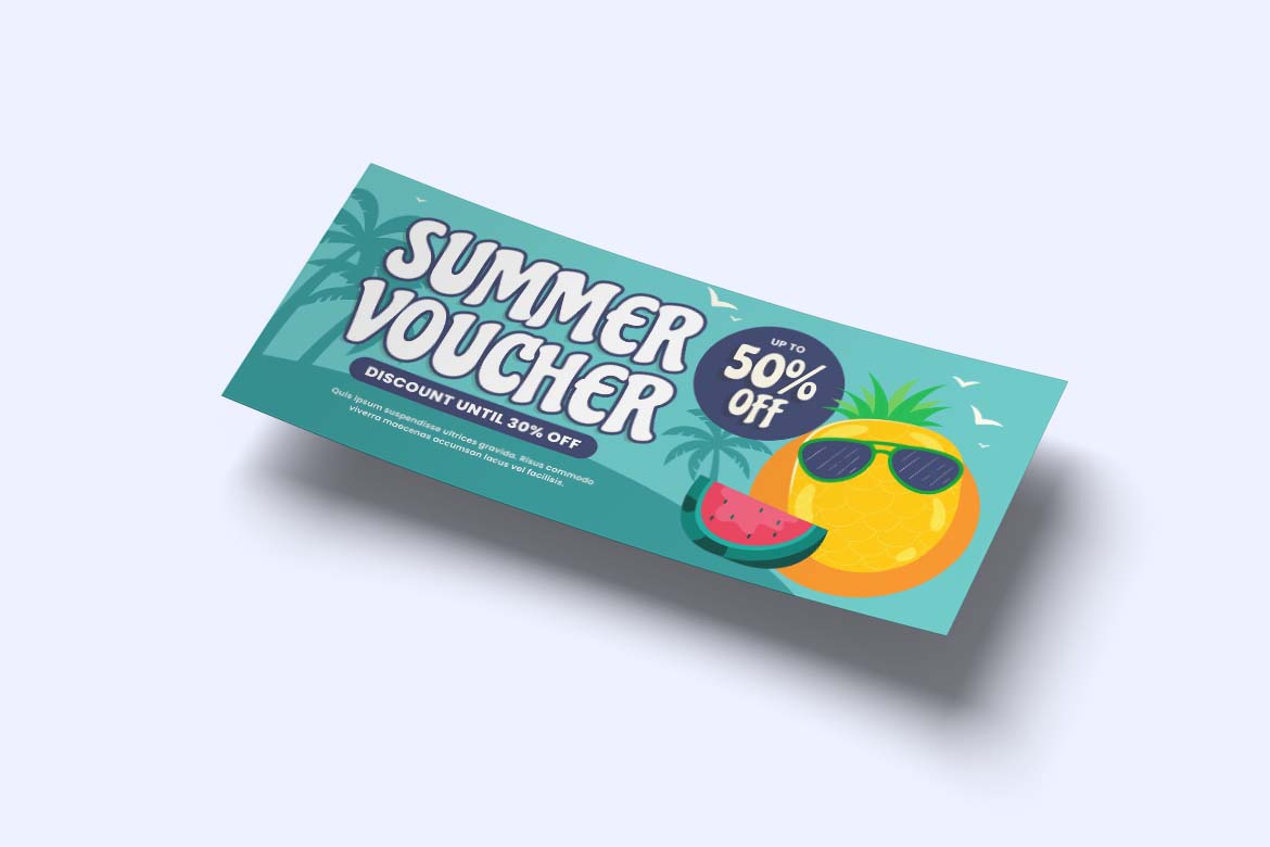 Summer Sale Fruits Gift Card Voucher-3