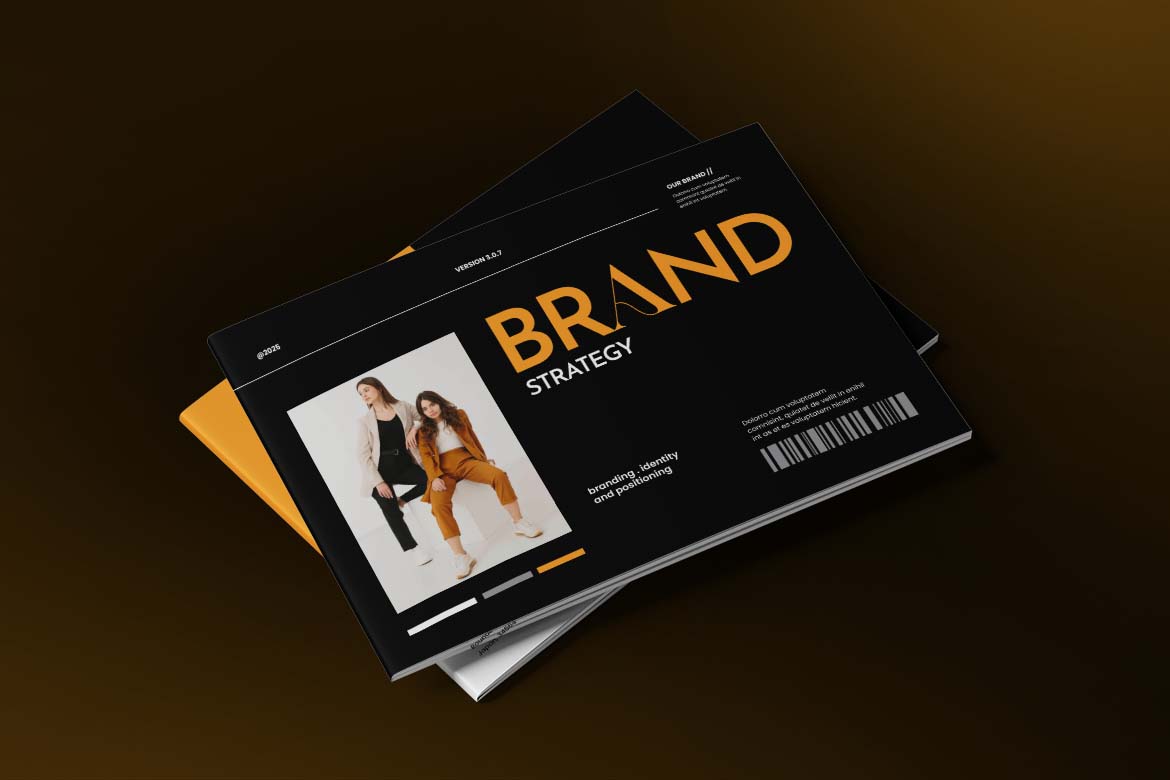 Black Orange Modern Brand Strategy-3