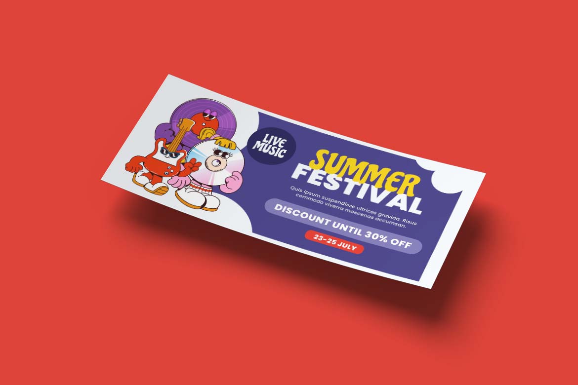 Summer Festival Gift Card Voucher-3