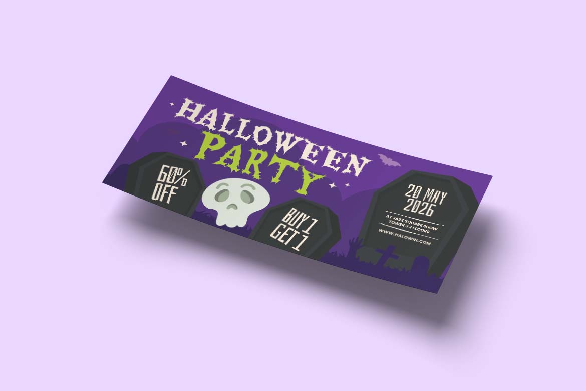 Halloween Party Gift Card Voucher-3