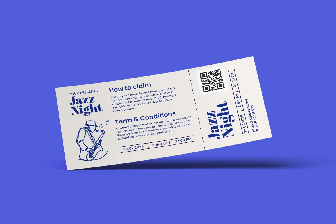 Jazz Night Gift Card Voucher-2