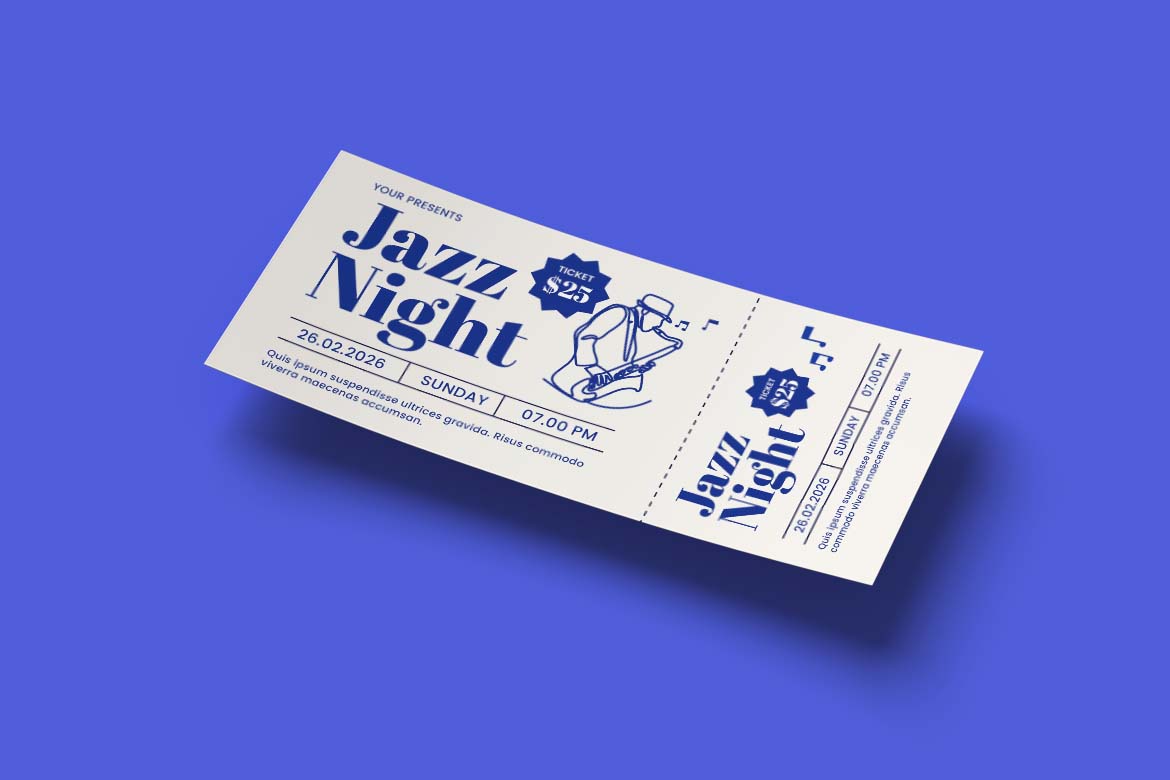 Jazz Night Gift Card Voucher-3
