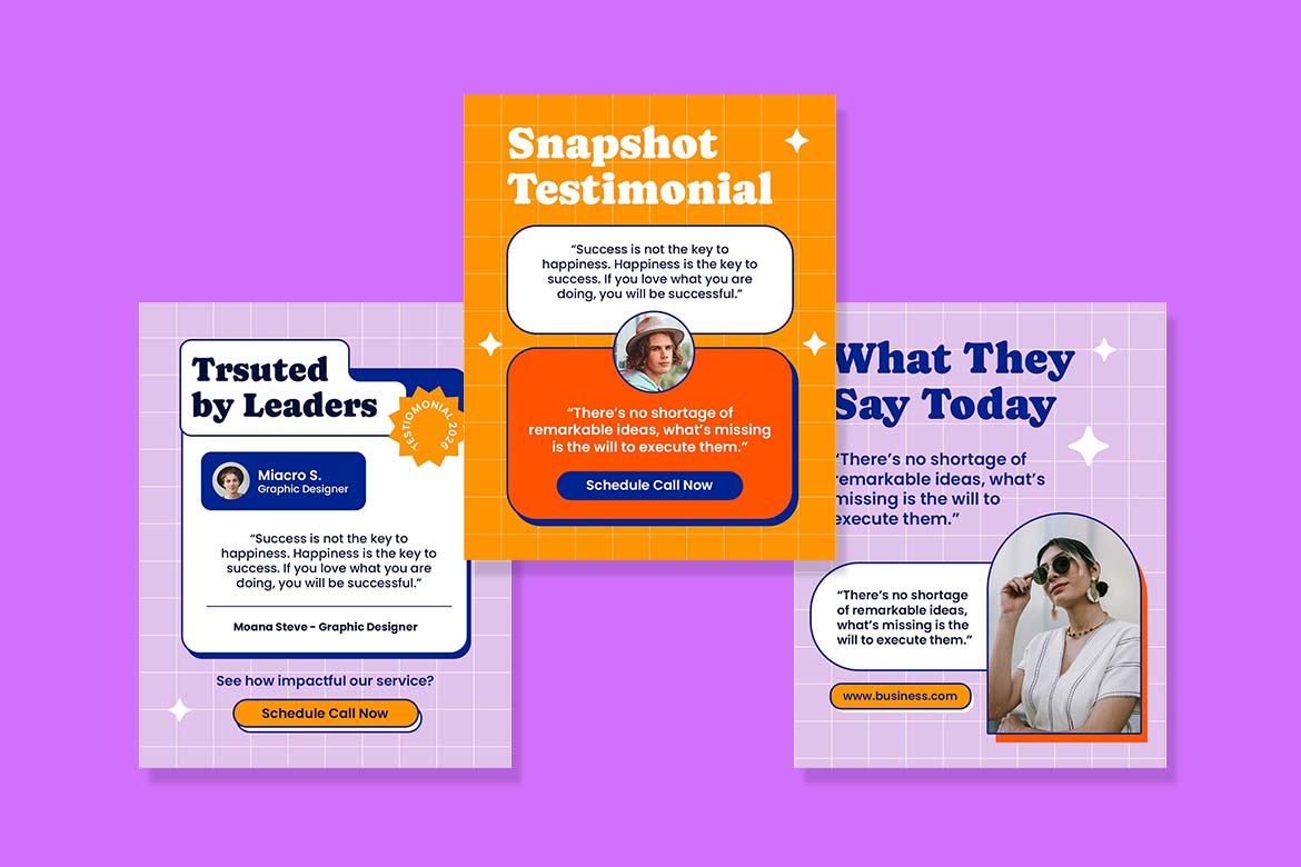 Pink Navy Customer Testimonial Instagram Post-1