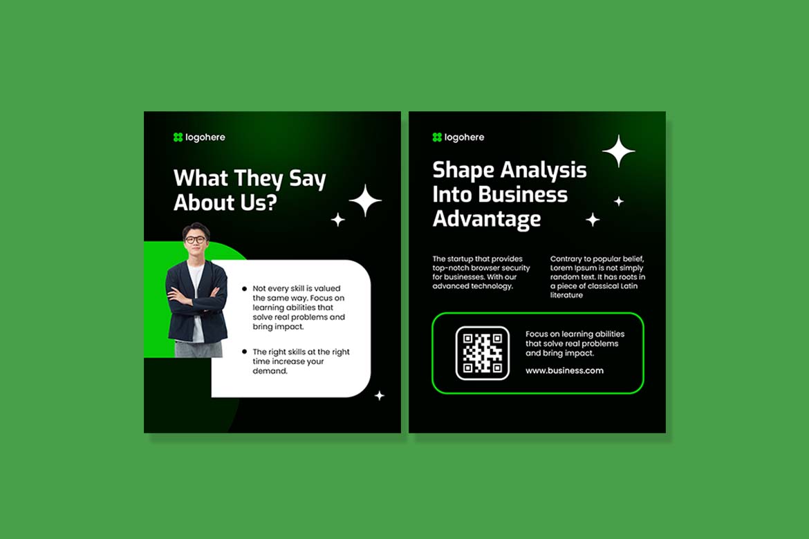 Green Digital Business Instagram Carousel-2