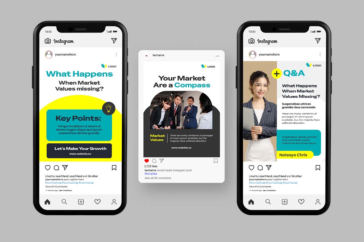 Colorful Business Value Instagram Post-2