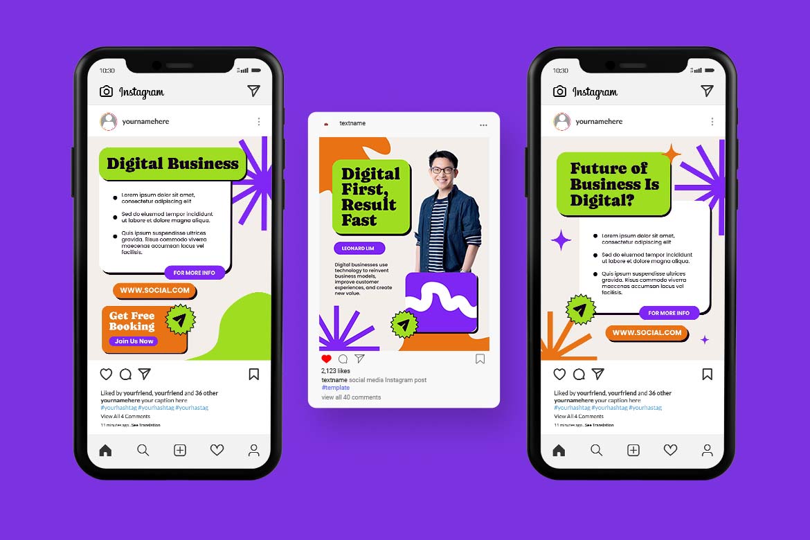 Purple Digital Product Instagram Post-2