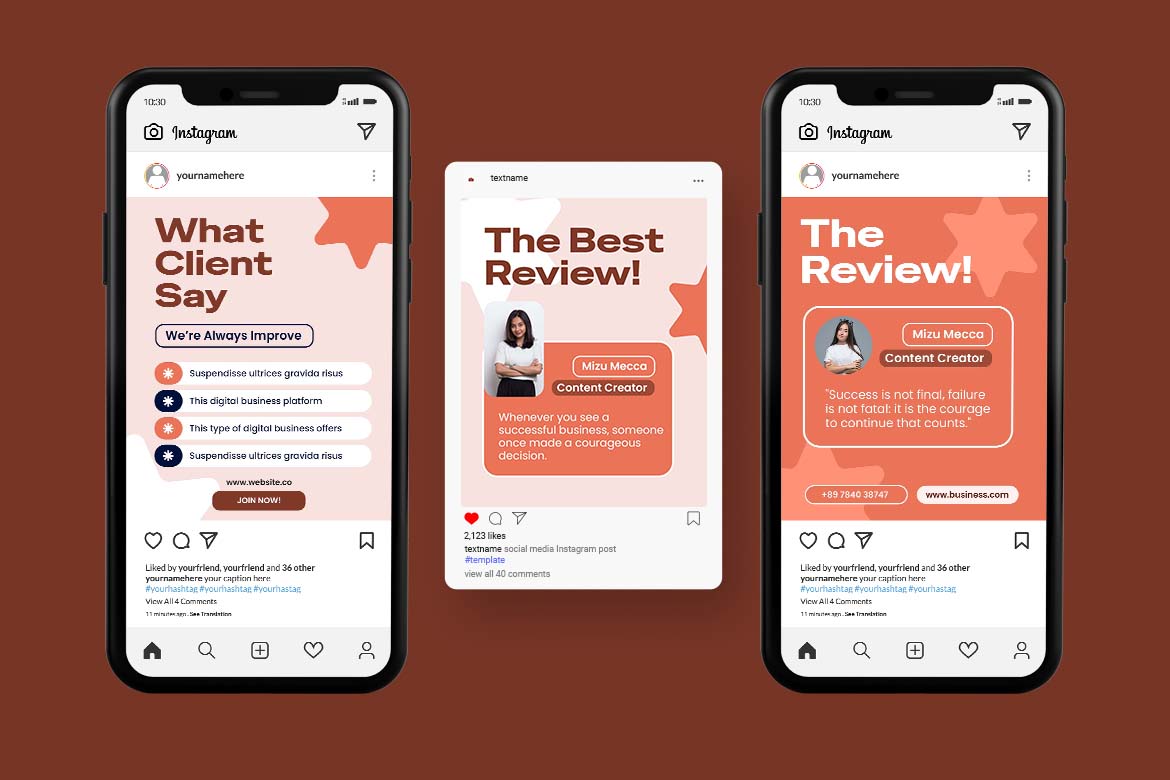 Testimonial Review Instagram Post-2