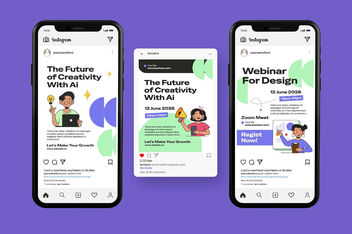 Business Webinar Instagram Post-2