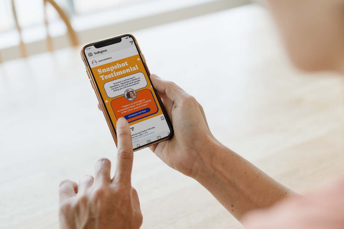 Pink Navy Customer Testimonial Instagram Post-3