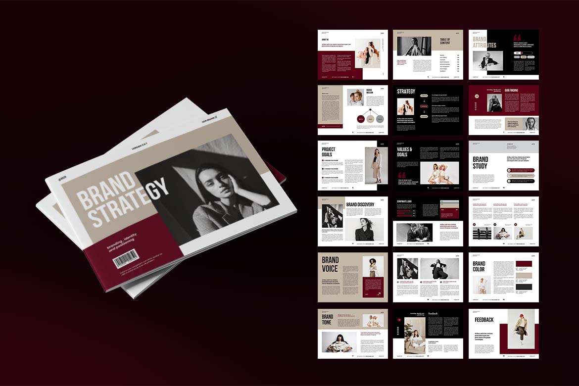Red Brown Modern Brand Strategy-4