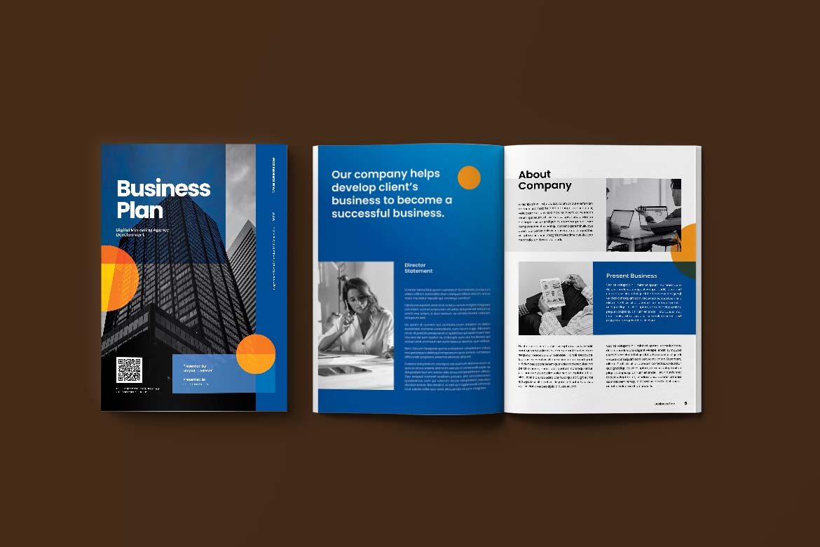 Blue White Business Plan-1