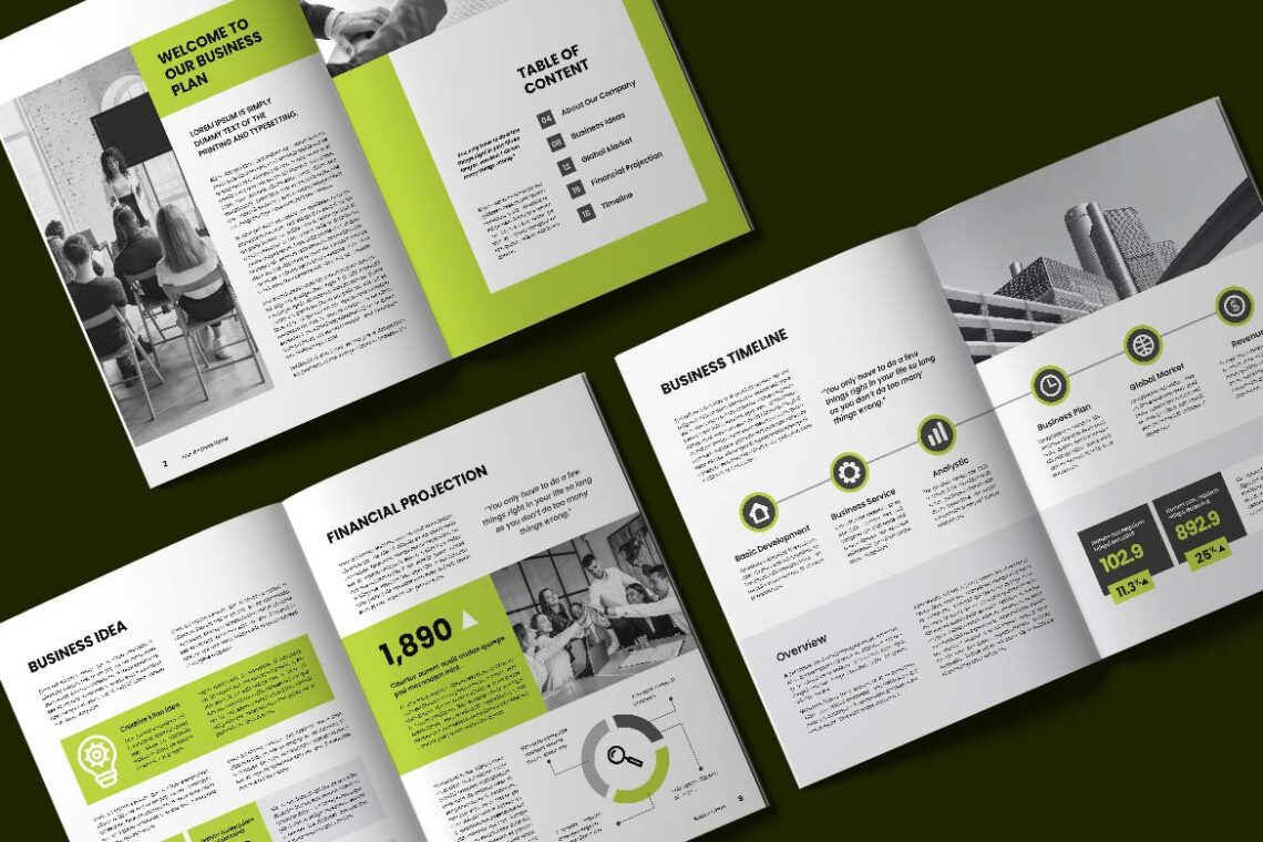 Black Green Digital Marketing Agency Business Plan-2