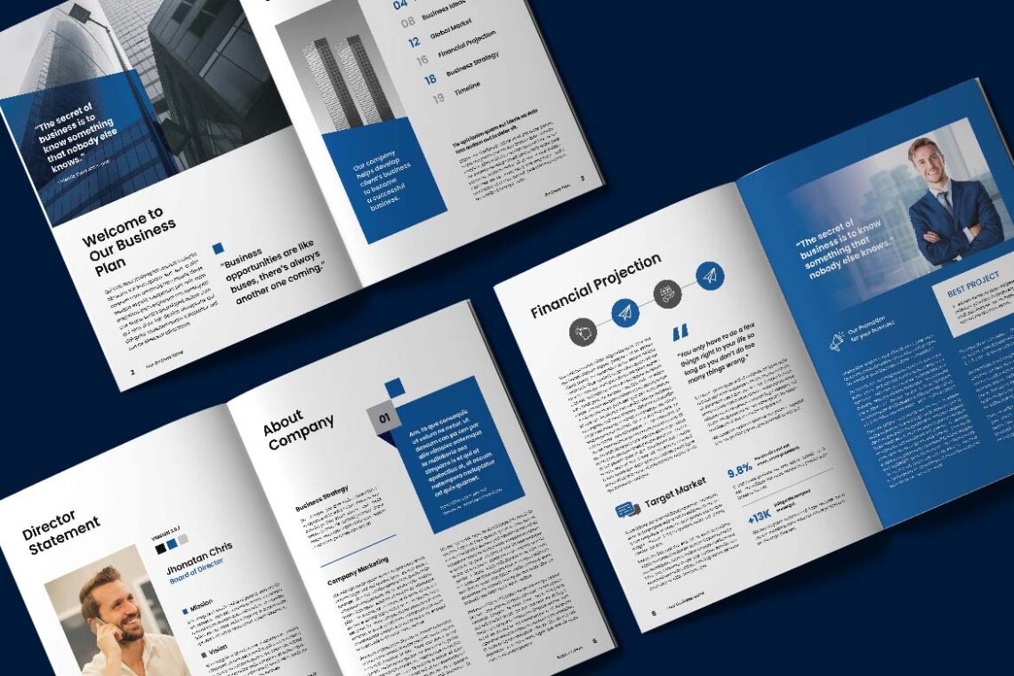 Blue White Digital Marketing Business Plan-2