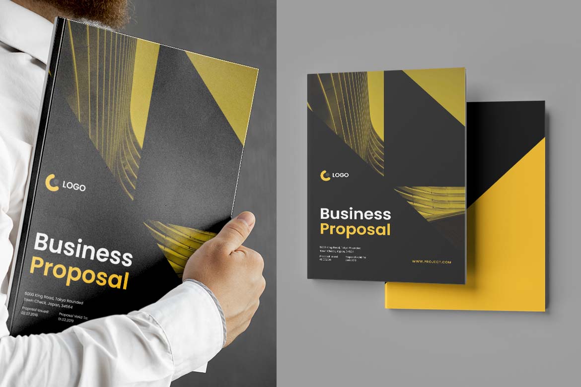 Black Yellow Elegant Design Business Proposal-2