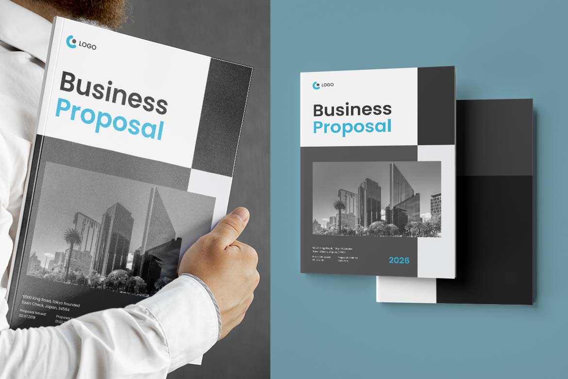 Black Blue Elegant Design Business Proposal-2
