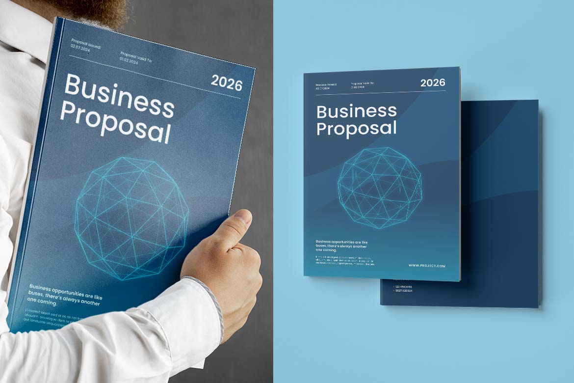 Navy Company Business Proposal-2
