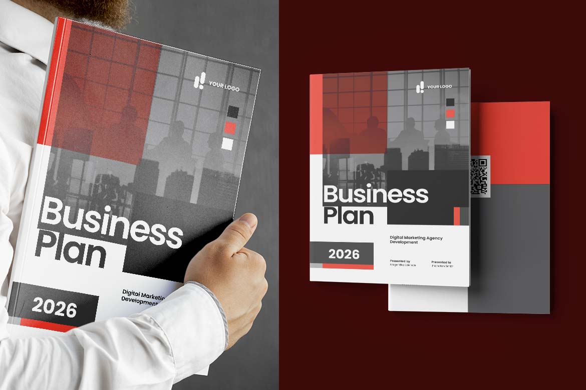 Orange White Digital Marketing Agency Business Plan-3