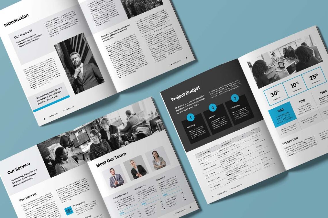 Black Blue Elegant Design Business Proposal-3
