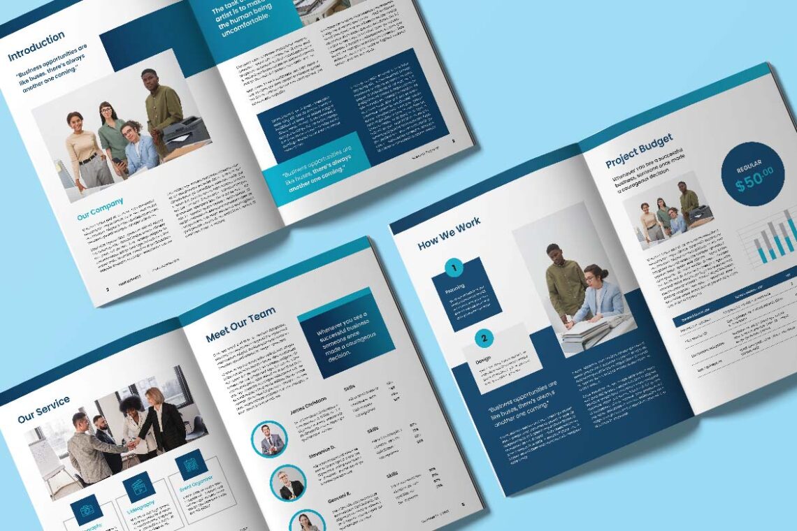 Navy Company Business Proposal-3