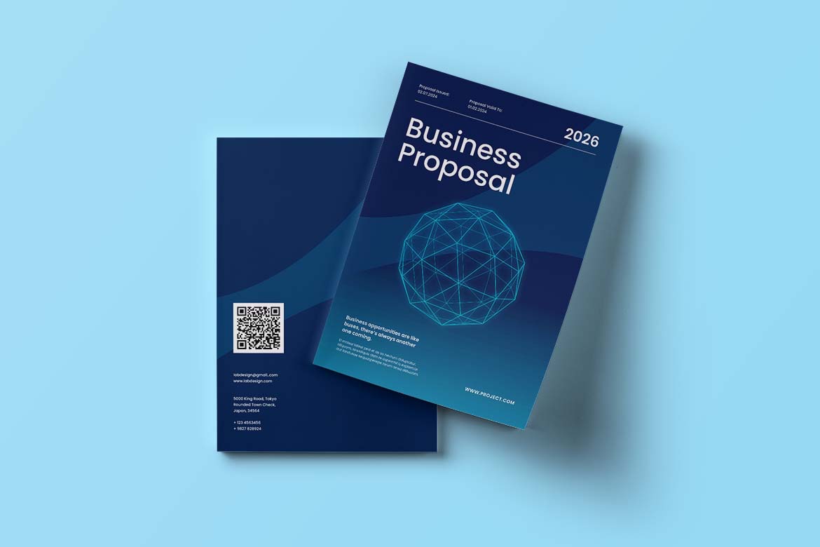 Navy Company Business Proposal-4