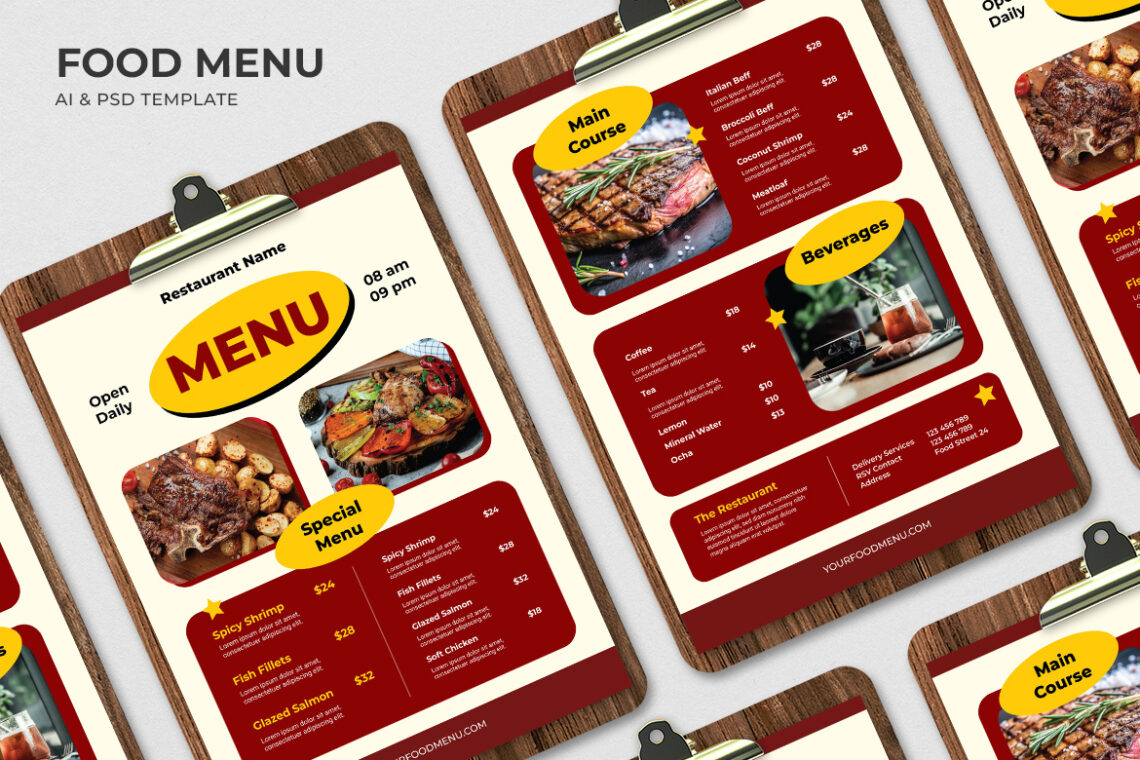 Seafood Ocean Food Menu-1