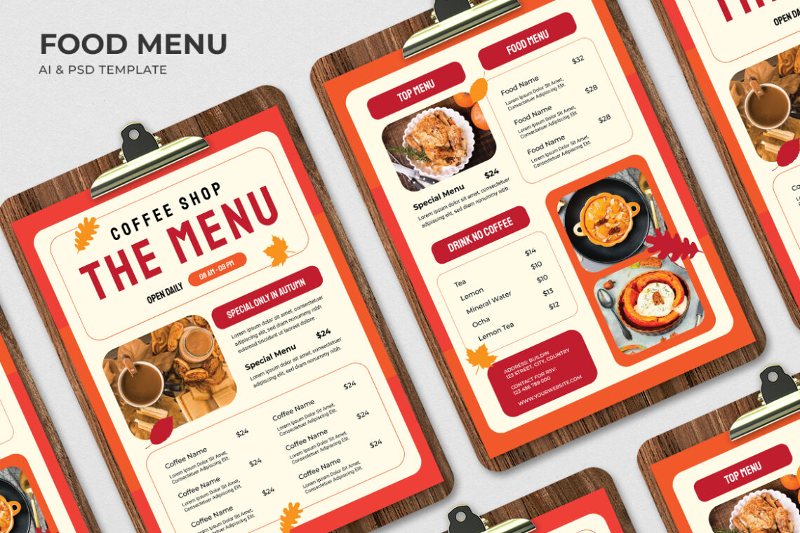 Coffe Shop Food Menu-1