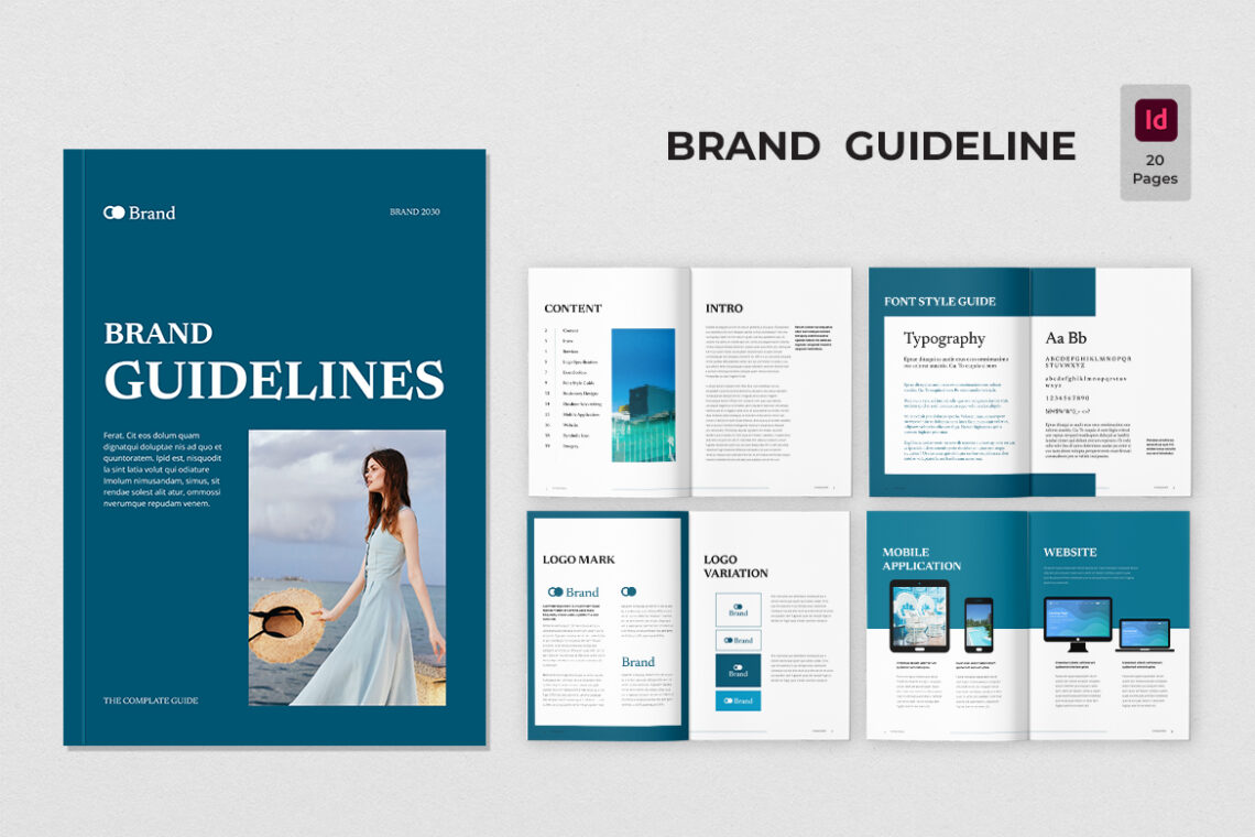 Teal Blue Template Brand Guidelines-1