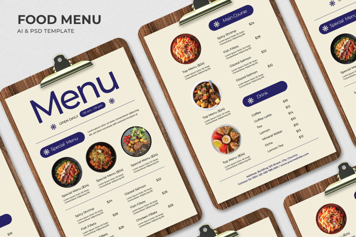 Seafood Ocean Food Menu-1