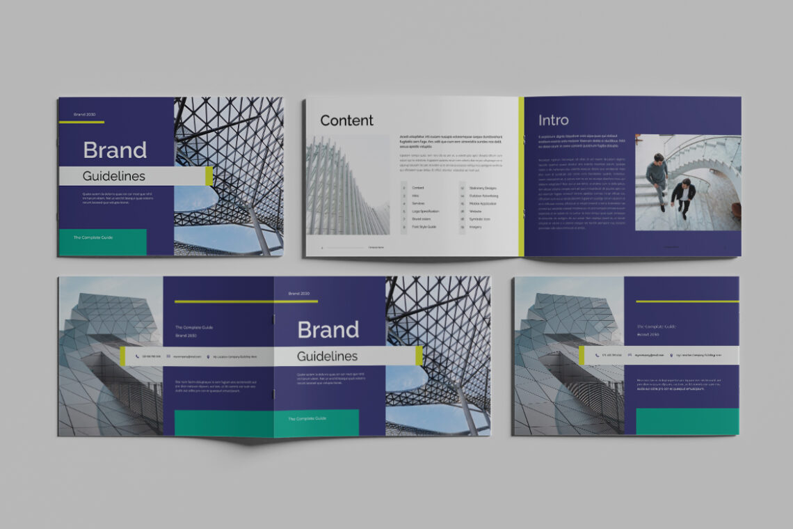 White Purple Template Brand Guidelines-1