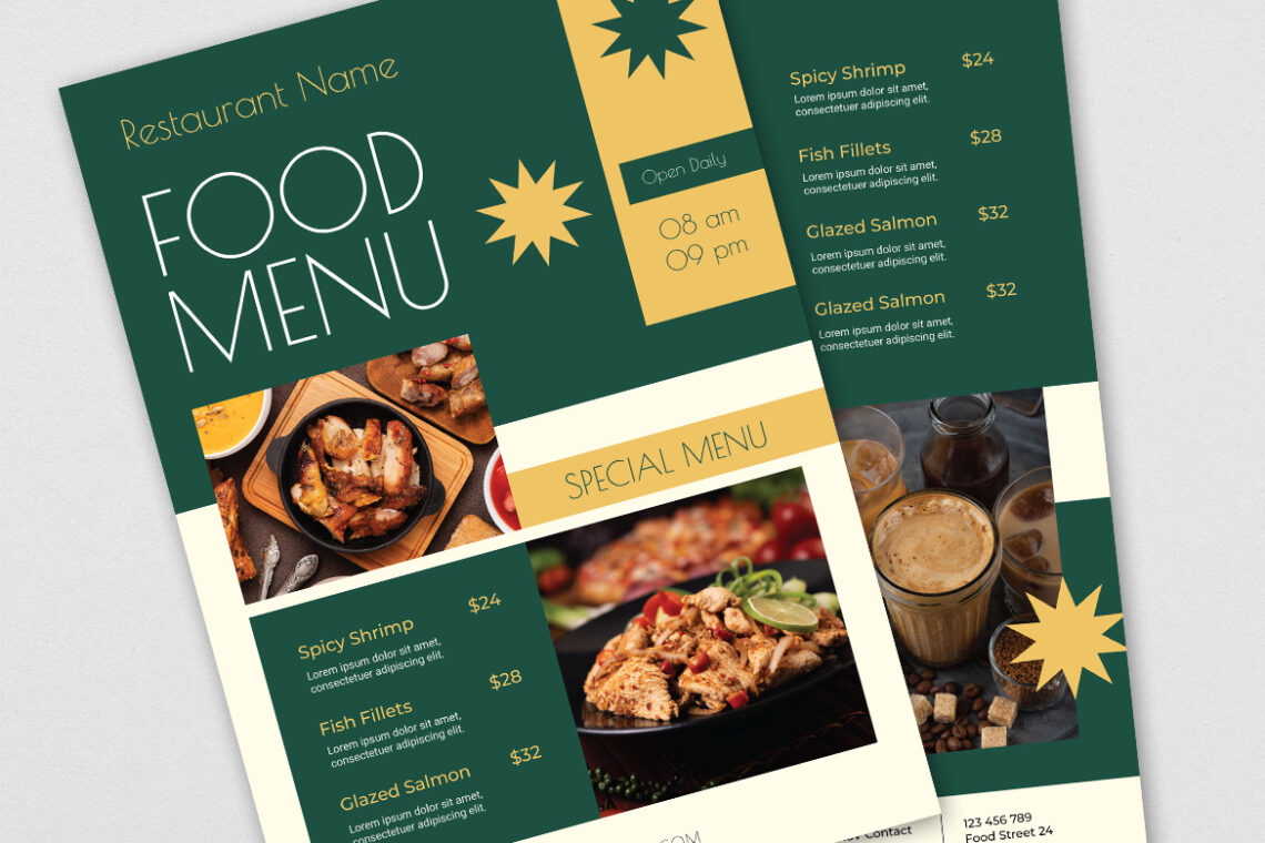Seafood Restaurant Food Menu-2
