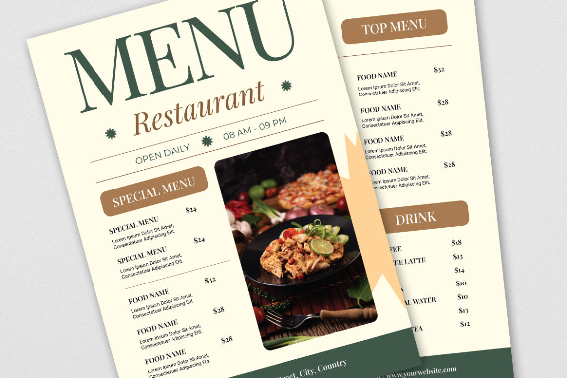Simple Restaurant Food Menu-2